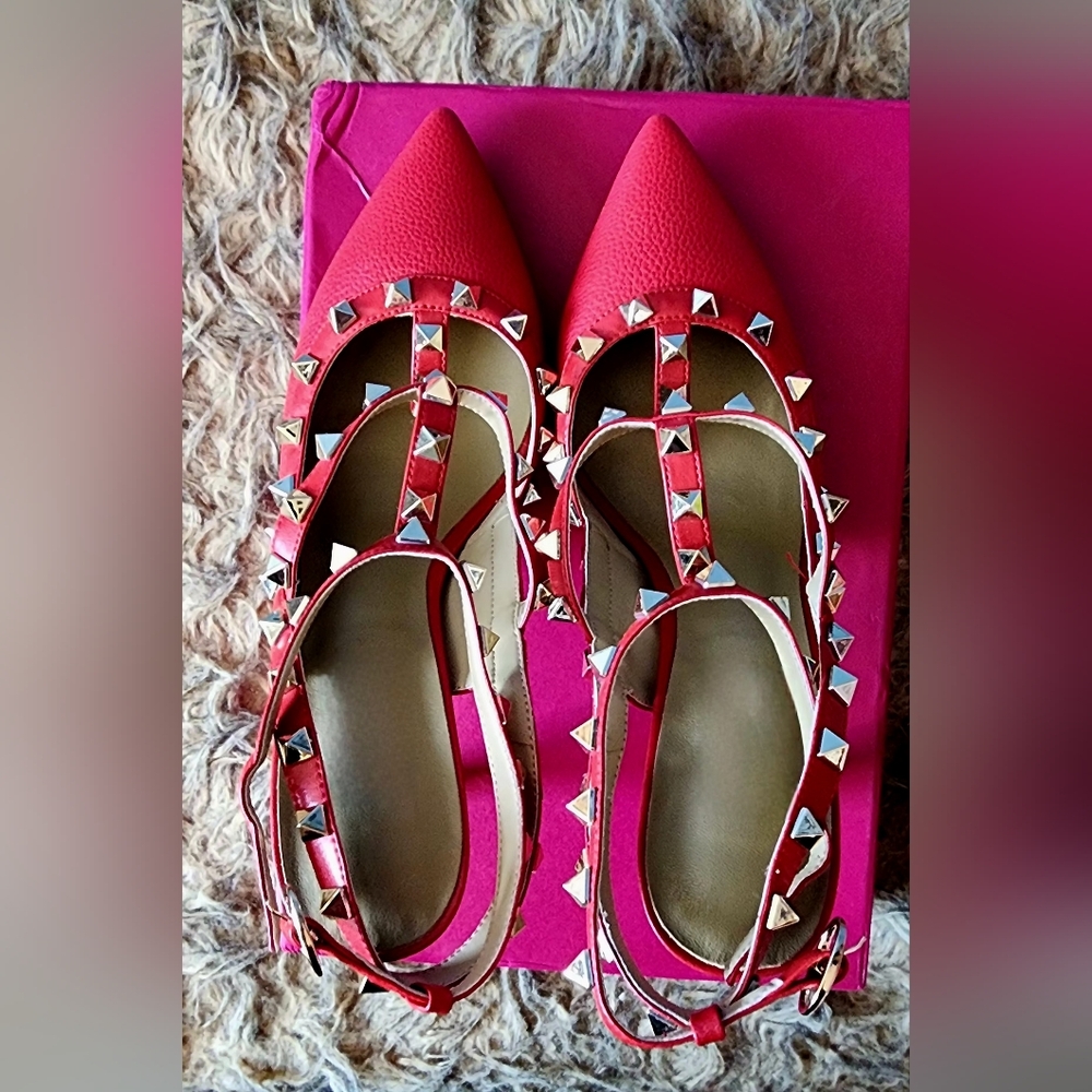 Rock STud Heel Shoes